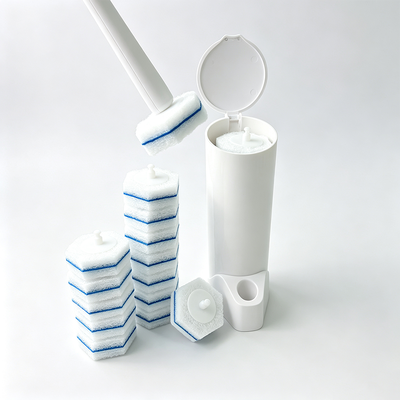 Effective Cleaning Sanitary Care Toilet Kit With Pre Loaded Heads