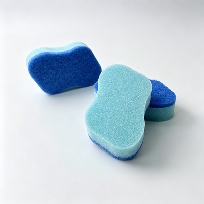 Multi-Use Kitchen Sponge with Scrubber – Soft Foam + Scourer for Daily Dish and Cookware Cleaning