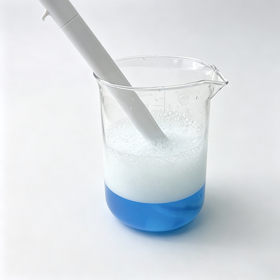 Disposable sponge replacement head scouring pad with built-in cleaning solution