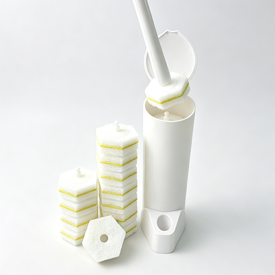 Toilet Brush Set – Sturdy ABS Handle & Holder for Daily Hygiene Cleaning