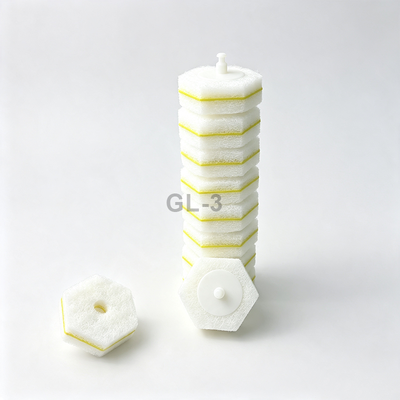 Wholesale production of disposable toilet brush replacement heads, sponge scouring pad materials