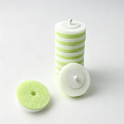 Disposable Toilet Brush Heads – Built-In Cleaner, Deep Daily Toilet Hygiene