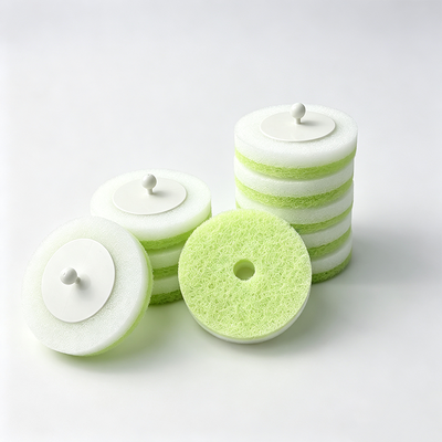 Disposable Toilet Brush Heads – Built-In Cleaner, Deep Daily Toilet Hygiene
