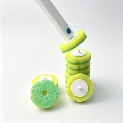 Disposable Brush Heads – Snap-On Attachment, Perfect for Routine Cleaning