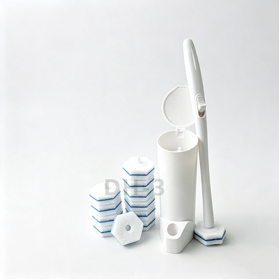 OEM Toilet Brush Manufacturer Custom Silicone Brush Set with Private Label Wholesale Program ISO 9001 Certified and Flexible MOQ 1000 Sets
