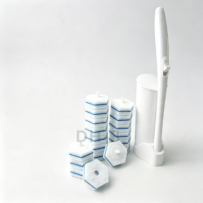 OEM Toilet Brush Manufacturer Custom Silicone Brush Set with Private Label Wholesale Program ISO 9001 Certified and Flexible MOQ 1000 Sets