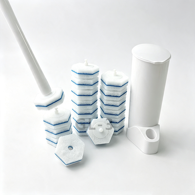 OEM Toilet Brush Manufacturer Custom Silicone Brush Set with Private Label Wholesale Program ISO 9001 Certified and Flexible MOQ 1000 Sets