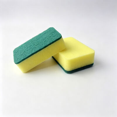 Dual-Sided Kitchen Scrubber – Soft Wipe + Tough Scour for All Surfaces