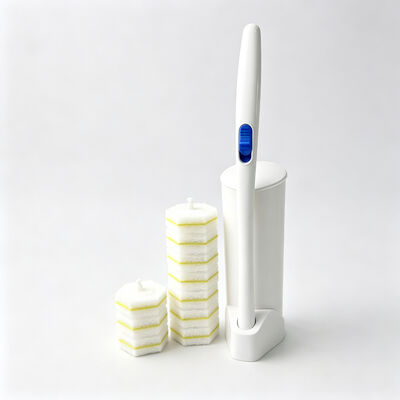 Scratch Free Silicone Toilet Brush with Food Grade Silicone and 360 Degree Flexible Head for Ceramic Toilet Bowl Cleaning