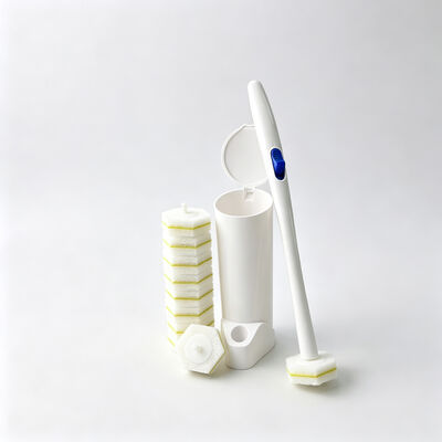 Scratch Free Silicone Toilet Brush with Food Grade Silicone and 360 Degree Flexible Head for Ceramic Toilet Bowl Cleaning