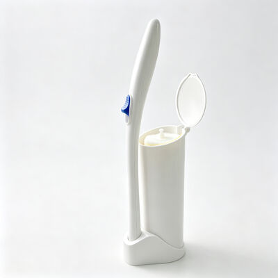 Scratch Free Silicone Toilet Brush with Food Grade Silicone and 360 Degree Flexible Head for Ceramic Toilet Bowl Cleaning