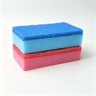 Dry & Wet Dual Use, Softens in Water, Kitchen Cleaning Sponge