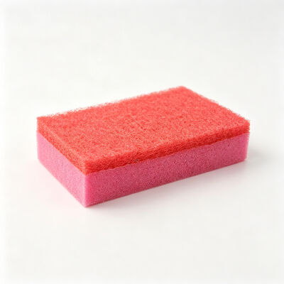 Dry & Wet Dual Use, Softens in Water, Kitchen Cleaning Sponge