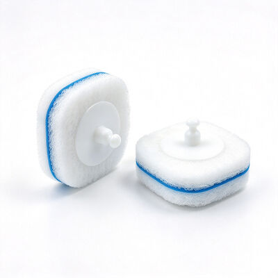 Curved Reach Contour, Dry & Wet Dual Use, Toilet Brush Replacement Head