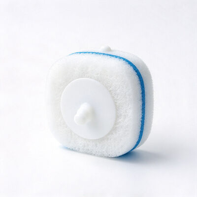 Curved Reach Contour, Dry & Wet Dual Use, Toilet Brush Replacement Head