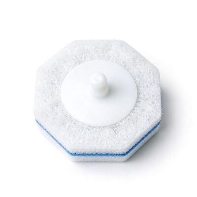 Deodorizing Disposable Toilet Brush Heads with Fresh Lemon Scent Neutralizes Odors 12 Hours and Lasts Up to 2 Weeks per Head
