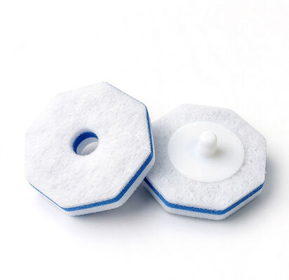 No Irritating Fumes, Non-Toxic Silver-Ion, Antibacterial Toilet Brush Refill Heads