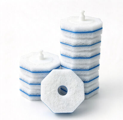 No Irritating Fumes, Non-Toxic Silver-Ion, Antibacterial Toilet Brush Refill Heads