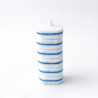 Single-Use Cross-Contamination Control, Medical-Grade Sanitary, Antibacterial Toilet Brush Refill Heads