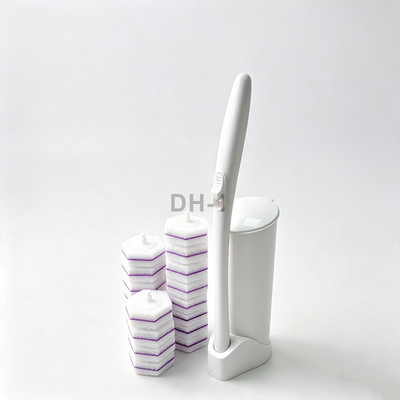 Wall-Mounted Storage, Dry & Wet Separation, Disposable Toilet Brush Set