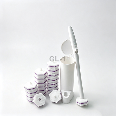 Wall-Mounted Storage, Dry & Wet Separation, Disposable Toilet Brush Set