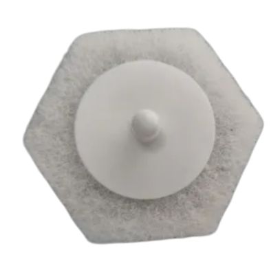 Environmentally friendly dissolvable Cellulose sponge composite scouring pad, 100% cellulose, comes with its own cleaning solution