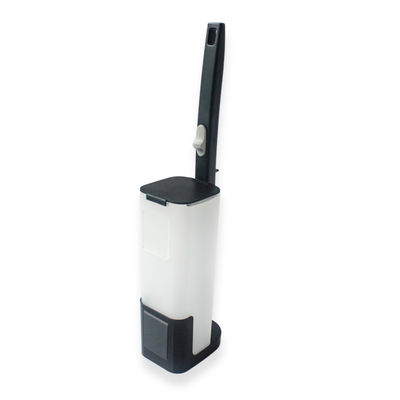 Black Disposable Toilet Brush with Replacement Heads for Efficient Cleaning