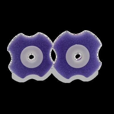 Wymienne wkłady do szczotki do toalety, idealnie dopasowane, higieniczne, bezdotykowe, z pianki o dużej gęstości, zapewniające skuteczne czyszczenie