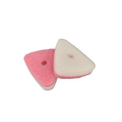 Disposable Toilet Brush Refills for Travel & Home Bathroom Use