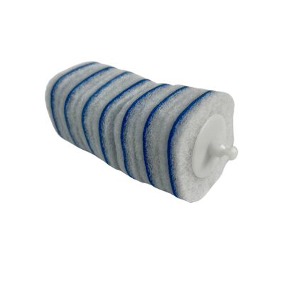 Disposable toilet brush replacement heads, come with cleaning solution, and offer powerful cleaning